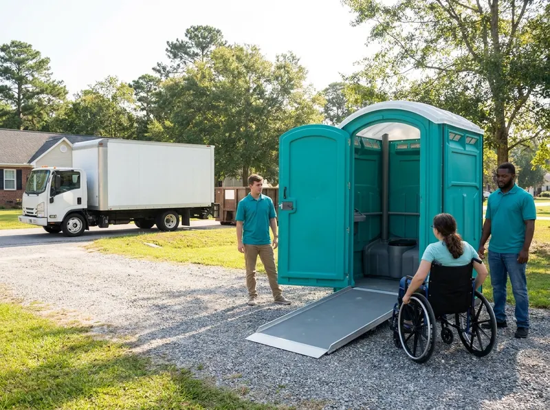 ADA Compliant Wheelchair Accessible Restrooms in Wilmington, NC